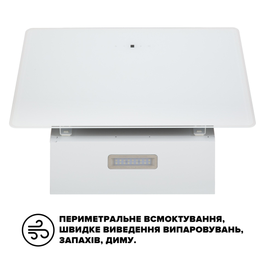 Вытяжка Interline FLOW WH A/60/GL/M - 4