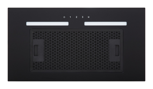 Витяжка Interline SWAY BL A/60 GL/S - 1
