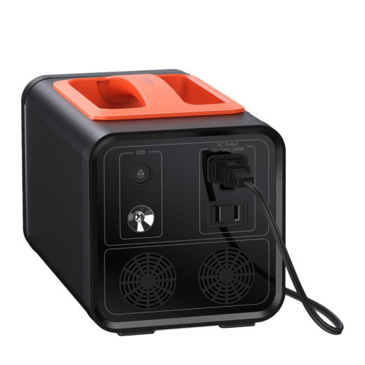 Зарядная станция Choetech BS002 (300Вт/г) QC 3.0, USB-C PD60 Вт (BS002-EU-BK) - 2