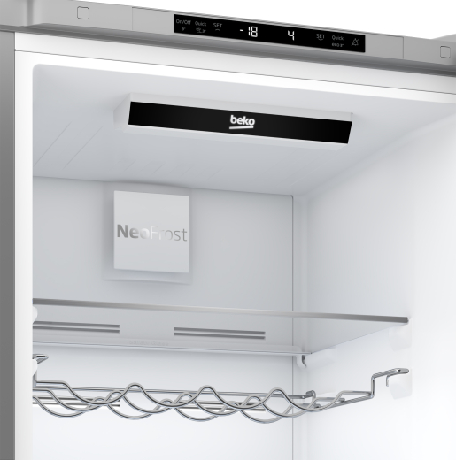 Холодильник із морозильною камерою Beko RCNA366I30XB - 4