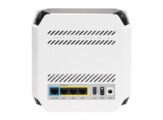 Беспроводной маршрутизатор (роутер) Asus ROG Rapture Gaming Mesh System GT6 White 1pk (GT6-W-1-PK/90IG07F0-MU9A30) - 3