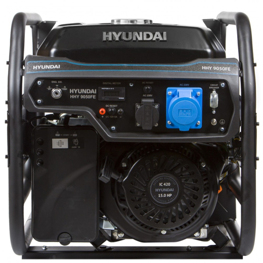 Генератор бензиновий Hyundai HHY 9050FE - 1
