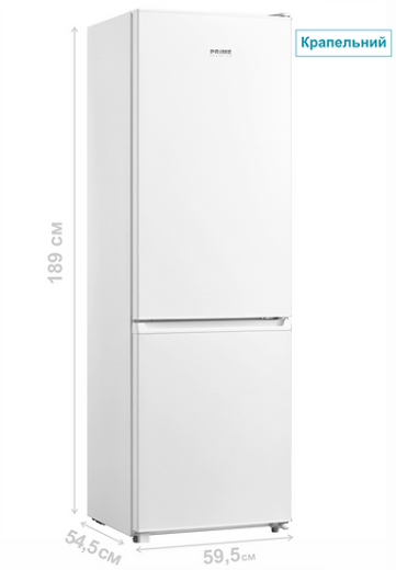 Холодильник з морозильною камерою Prime Technics RFS 1809 M - 1