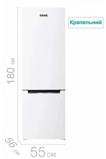 Холодильник с морозильной камерой Prime Technics RFS 1833 M - 1