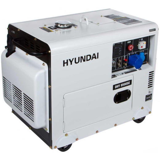 Генератор дизельний Hyundai DHY 8500SE - 1