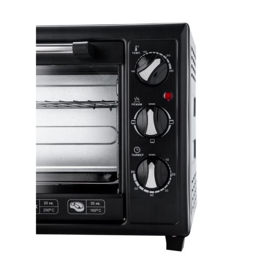 Электродуховка Liberton LEO-350 Black - 2