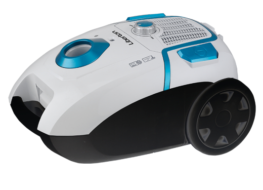 Пилосос із мішком Liberton LVC-0804B ECO White - 3