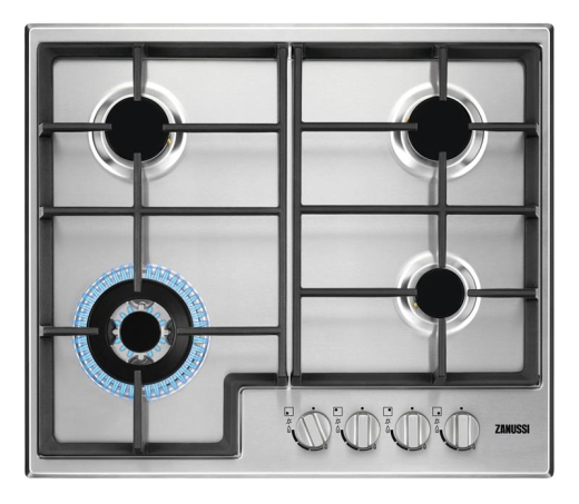 Варильна поверхня газова Zanussi GPZ363SS - 1