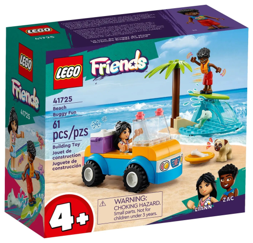 LEGO Конструктор Friends Розваги на пляжному кабріолеті - 4
