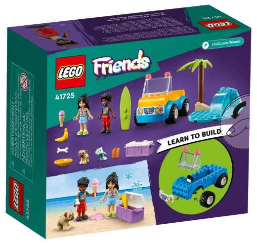 LEGO Конструктор Friends Розваги на пляжному кабріолеті - 5