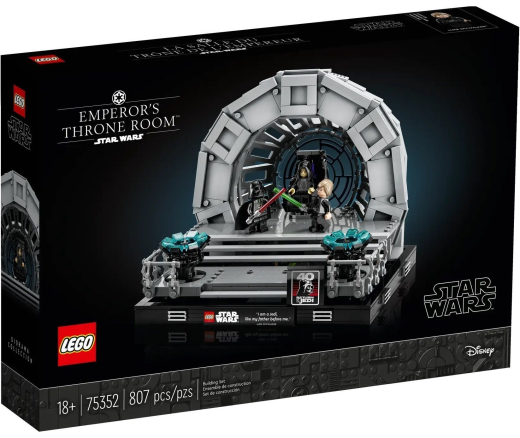 LEGO Конструктор Star Wars Діорама «Тронна зала імператора» - 7