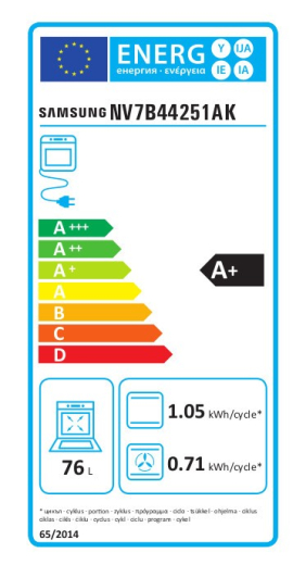 Духовка Samsung NV7B44251AK - 5