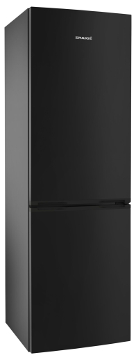 SNAIGE Холодильник з нижн. мороз., 185x60х65, холод.відд.-214л, мороз.відд.-88л, 2дв., A++, ST, чорний - 1