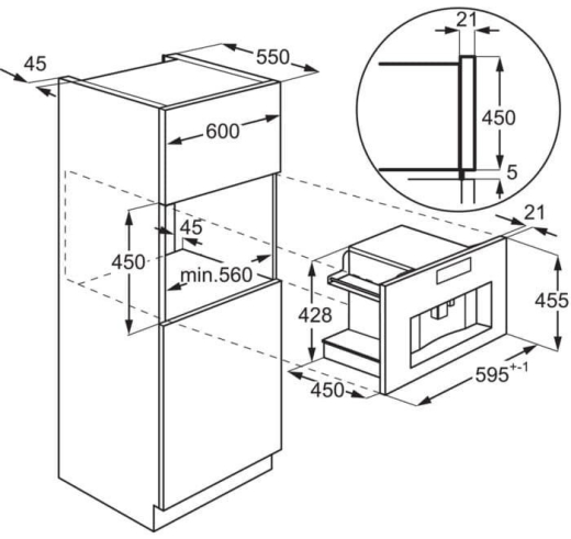 Вбудована кавомашина Electrolux KBC85Z - 7