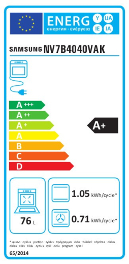 Духова шафа Samsung NV7B4040VAK - 8