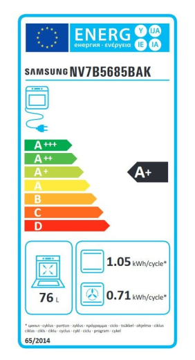 Духовой шкаф Samsung NV7B5685BAK - 15