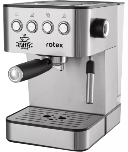 Кофеварка рожковая Rotex RCM850-S Power Espresso - 1