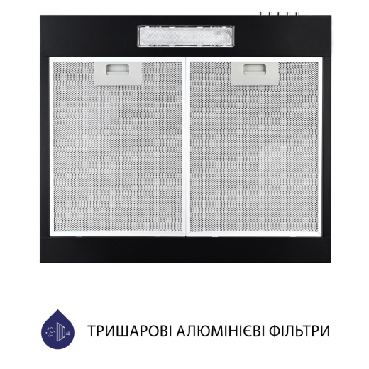 Плоска витяжка Minola HPL 512 BL - 5