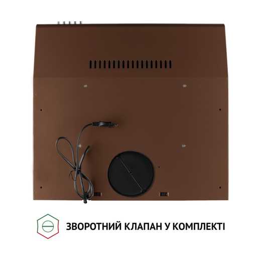 Витяжка плоска Perfelli PL 5144 Dark BR LED - 9