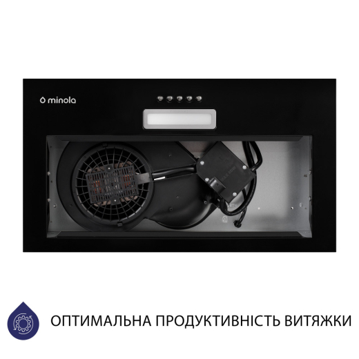 Витяжка повновбудована Minola HBI 5025 BL LED - 5