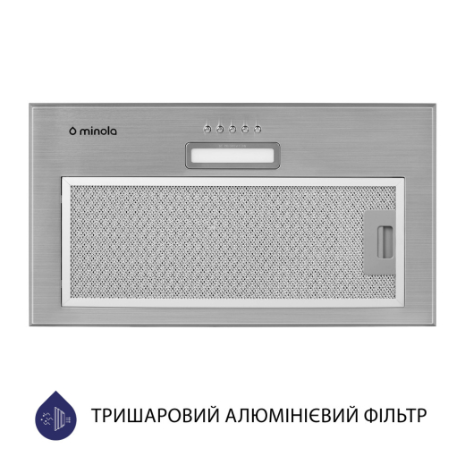 Вытяжка полновстроенная Minola HBI 5214 I 700 LED - 5