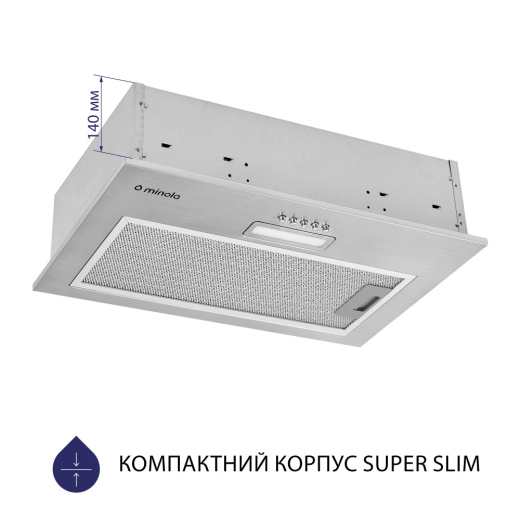Витяжка повновбудована Minola HBI 5025 I LED - 2