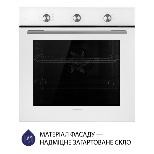 Духовой шкаф электрический Minola EO 684 WH - 2