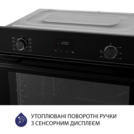 Духовой шкаф электрический Minola EOD 6814 BL - 5