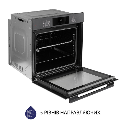 Духовой шкаф электрический Minola EOD 6804 Platinum Gray - 8