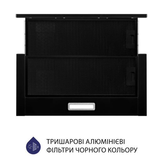 Вытяжка телескопическая Minola HTL 6214 BLF 700 LED - 3