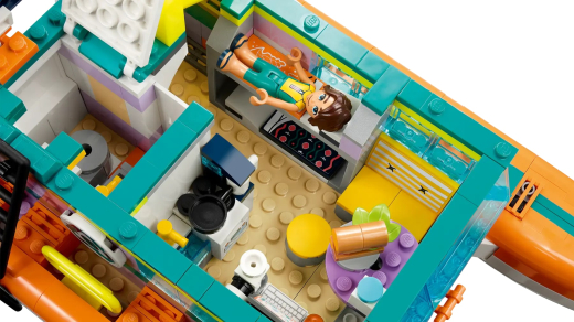 LEGO Конструктор Friends Човен морської рятувальної бригади - 4