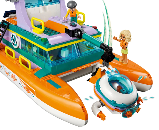 LEGO Конструктор Friends Човен морської рятувальної бригади - 7