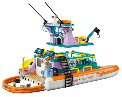 LEGO Конструктор Friends Човен морської рятувальної бригади - 8