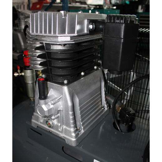Поршневой воздушный компрессор 200 л GTM KCH2090-200L ременной - 4