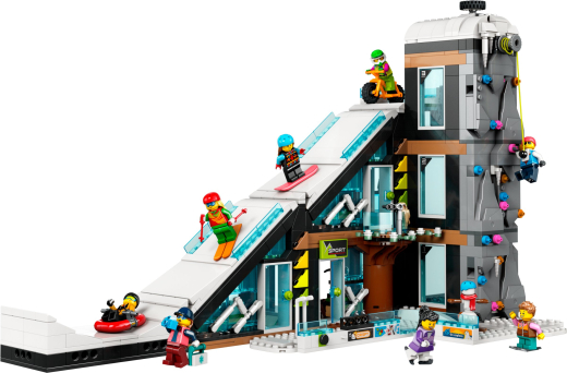 LEGO Конструктор City Гірськолижний і скелелазний цент - 1