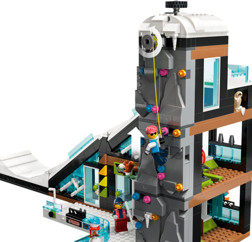 LEGO Конструктор City Гірськолижний і скелелазний цент - 8