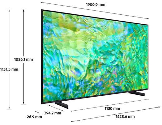 Телевізор Samsung UE85CU8002KXXH - 9