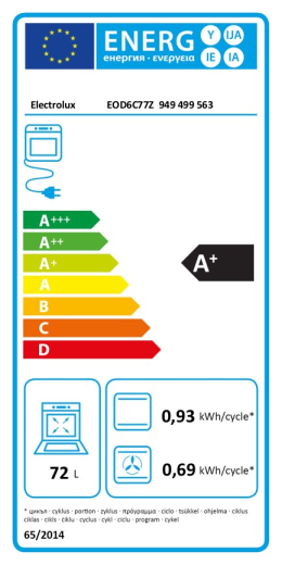 Духовий шкаф Electrolux EOD6C77Z - 7