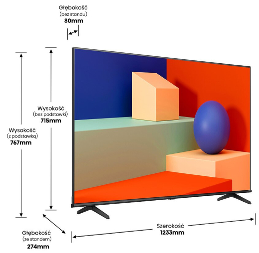 Телевізор Hisense 55A6K - 13