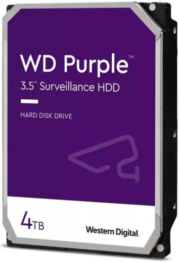 Накопитель HDD SATA 4.0TB WD Purple 5400rpm 256MB (WD43PURZ) - 1