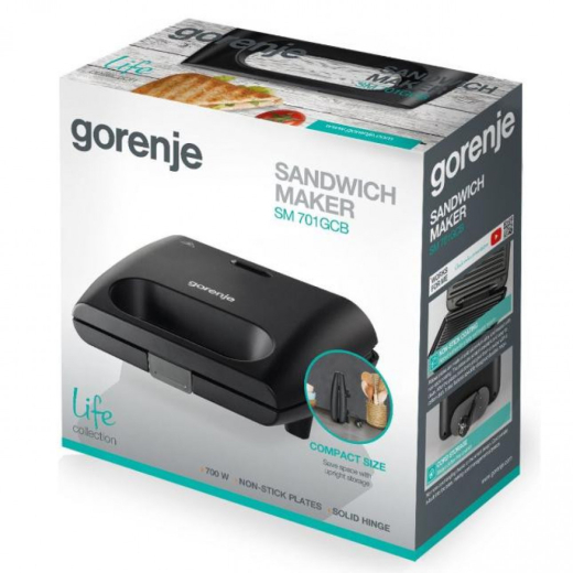 Бутербродница Gorenje SM 703 GCB - 2