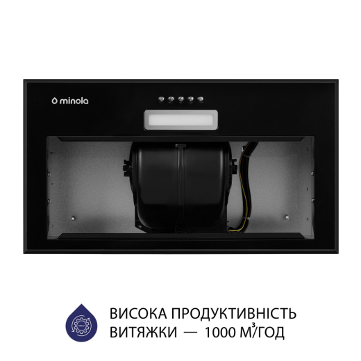 Вытяжка полновстроенная Minola HBI 5614 BL 1000 LED - 5