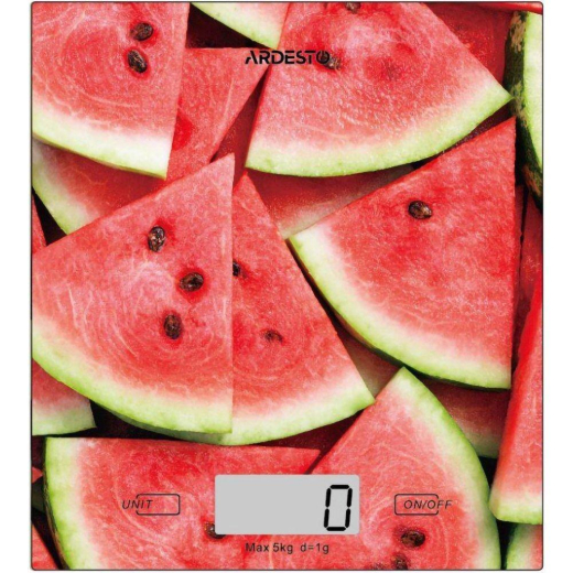 Вага кухонна Ardesto SCK-893WATERMELON 5кг - 1