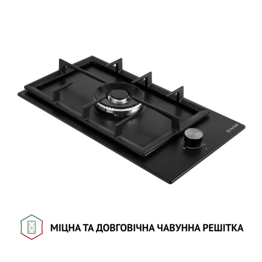 Поверхня газова Domino на металі Perfelli HGM 31404 BL - 3