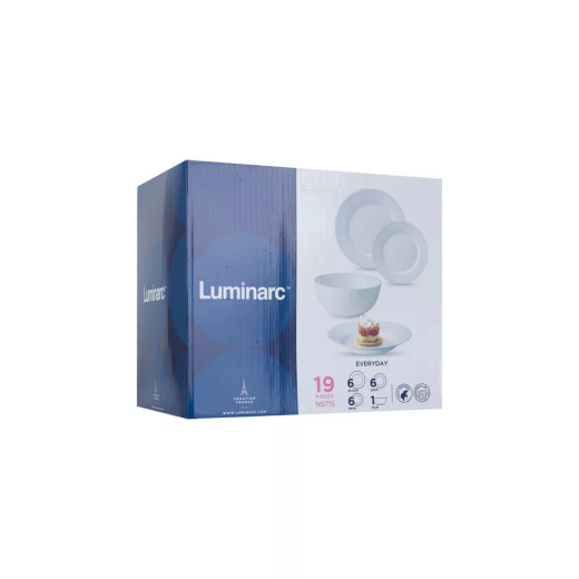 Столовий сервіз Luminarc Everyday G0567 19 предметів - 1