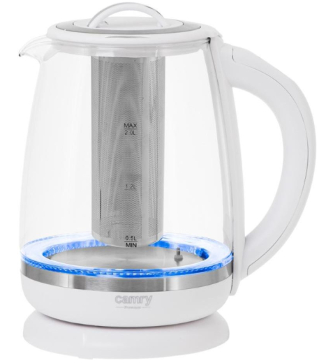 Чайник электрический Camry CR 1290 white - 1