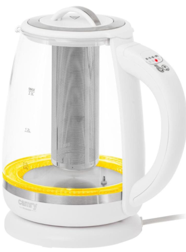Чайник электрический Camry CR 1290 white - 3