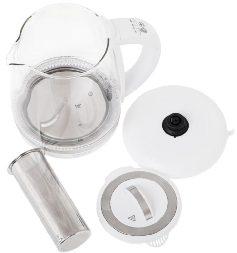 Чайник электрический Camry CR 1290 white - 8