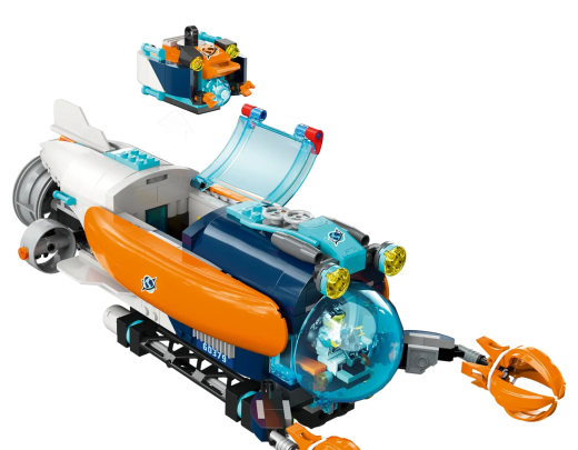 Конструктор LEGO City Глибоководний дослідницький підводний човен (60379) - 6