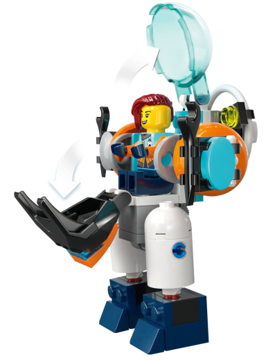 LEGO Конструктор City Глибоководний дослідницький підводний човен - 8